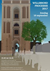 poster willibrord processie 2017