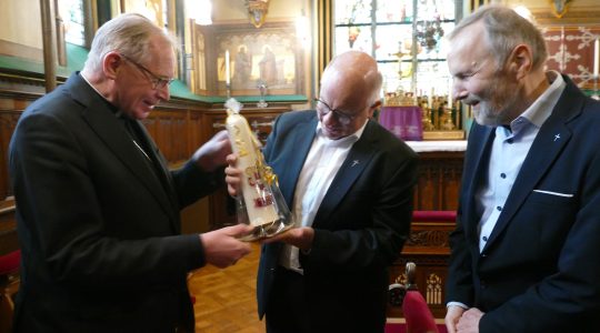Pastoraal team Kevelaer bezoekt Utrechtse bisdomstaf