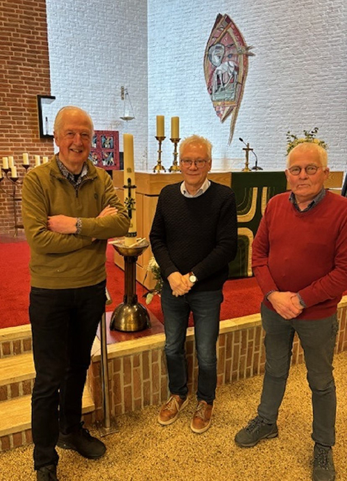 16 Vlnr Gerard Meijer, Gerrit Nijland, Tonnie Elferink -b