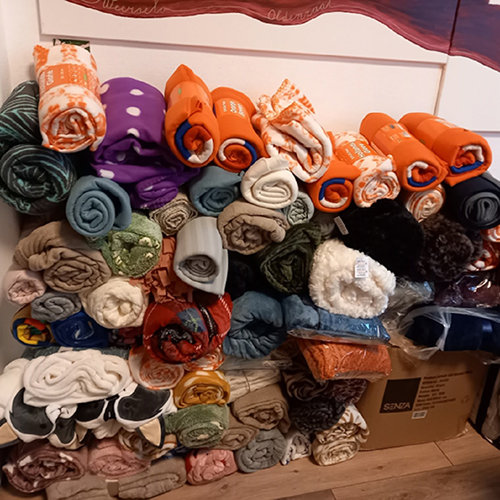 20 Actie fleece dekens