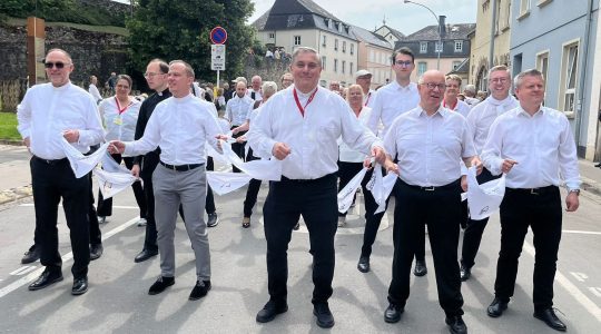 Pelgrims uit aartsbisdom naar Echternach