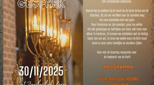 Laren: jongeren in gesprek met mgr. Hoogenboom over synode