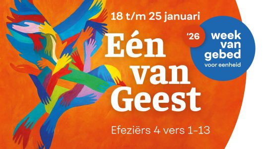 ‘Eén van Geest’ dit jaar thema Week van gebed voor eenheid