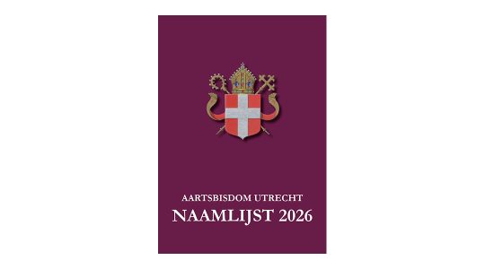 Naamlijst 2026 Aartsbisdom Utrecht verkrijgbaar
