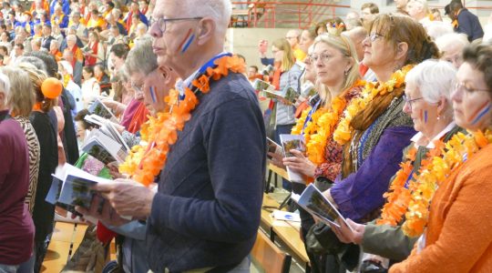Koningsdag in Lourdes