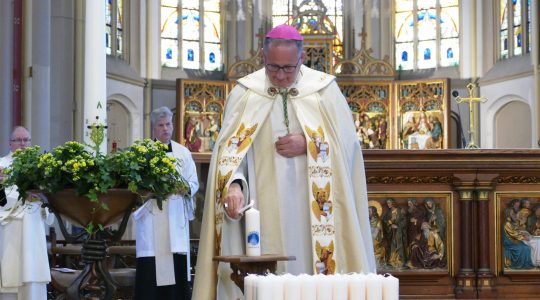Startbijeenkomst bedevaart Lourdes in Apeldoorn