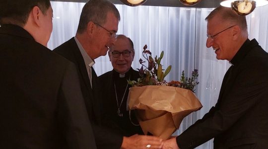 Kardinaal Eijk verwelkomt nieuwe apostolisch nuntius