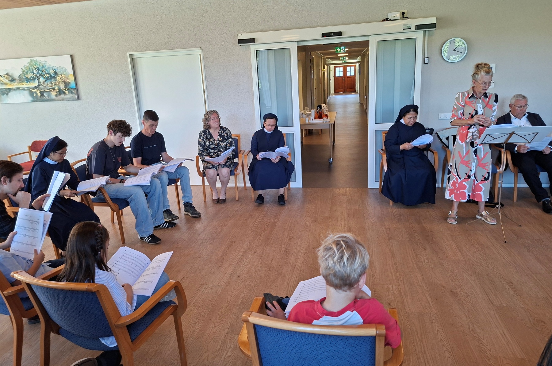Vijfde zangdag voor de jeugd in klooster Denekamp
